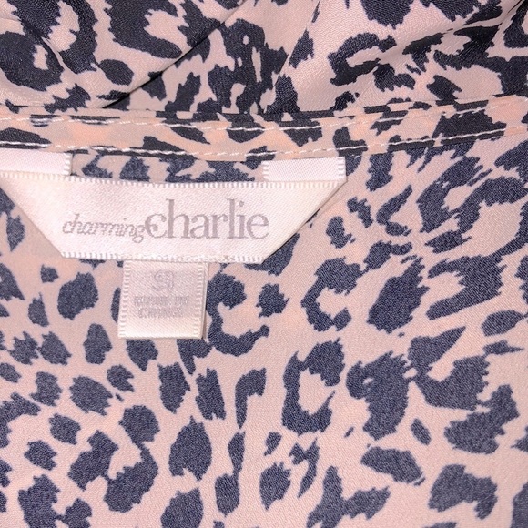 LEOPARD print dress size small - Picture 3 of 5